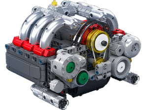 Motorized Flat-6 Engine